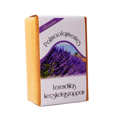 Pálmaolajmentes Kecsketejszappan - Levendulás
