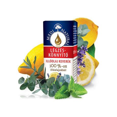 MediNatural illóolaj keverék - Légzéskönnyítő - 10ml