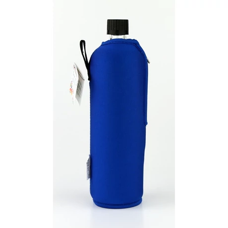 DORAS Üvegkulacs Sötétkék, neoprén huzattal - 700ml
